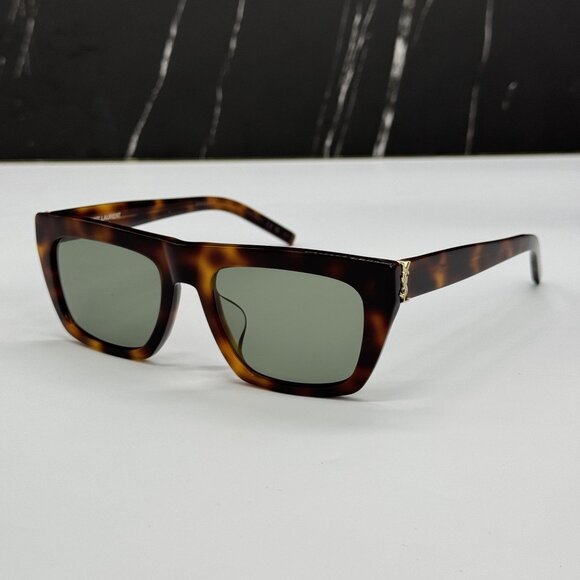 NEW SAINT LAURENT SL M131/F 003 WOMEN HAVANA SUNGLASSES SLM131/F 003